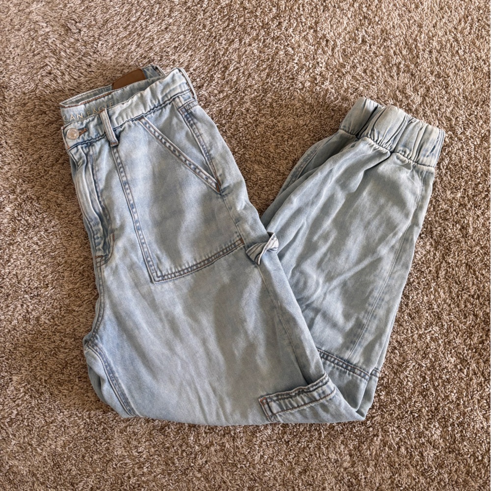 Chambray joggers